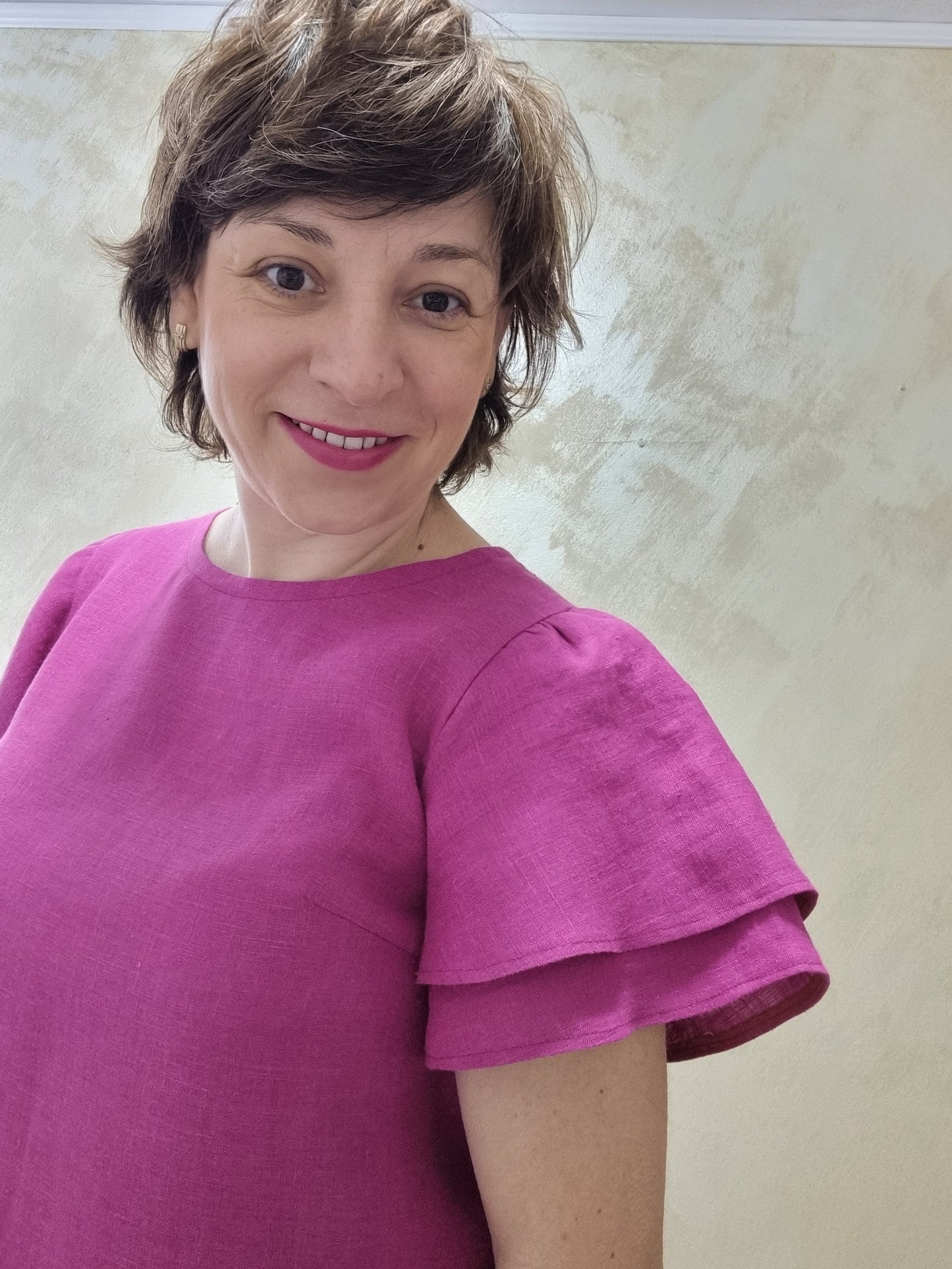 Bluza din in Fluture - GRADINA CU COCONI SRL